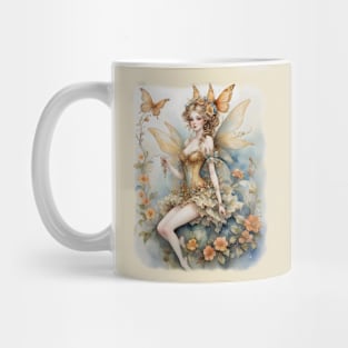 Watercolor Rococo Fairy Mug